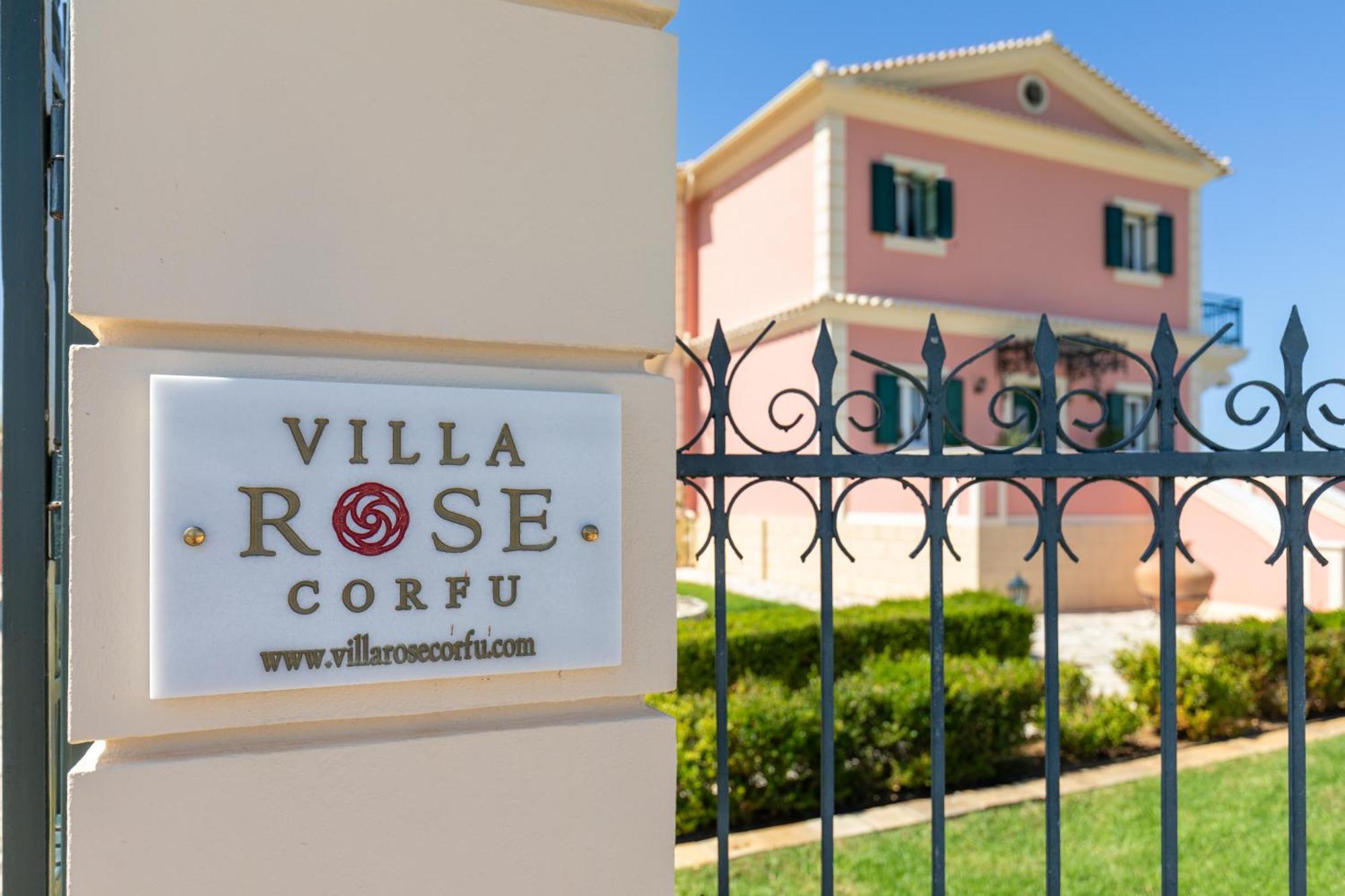 Villa Rose Corfu Almiros Beach Екстериор снимка